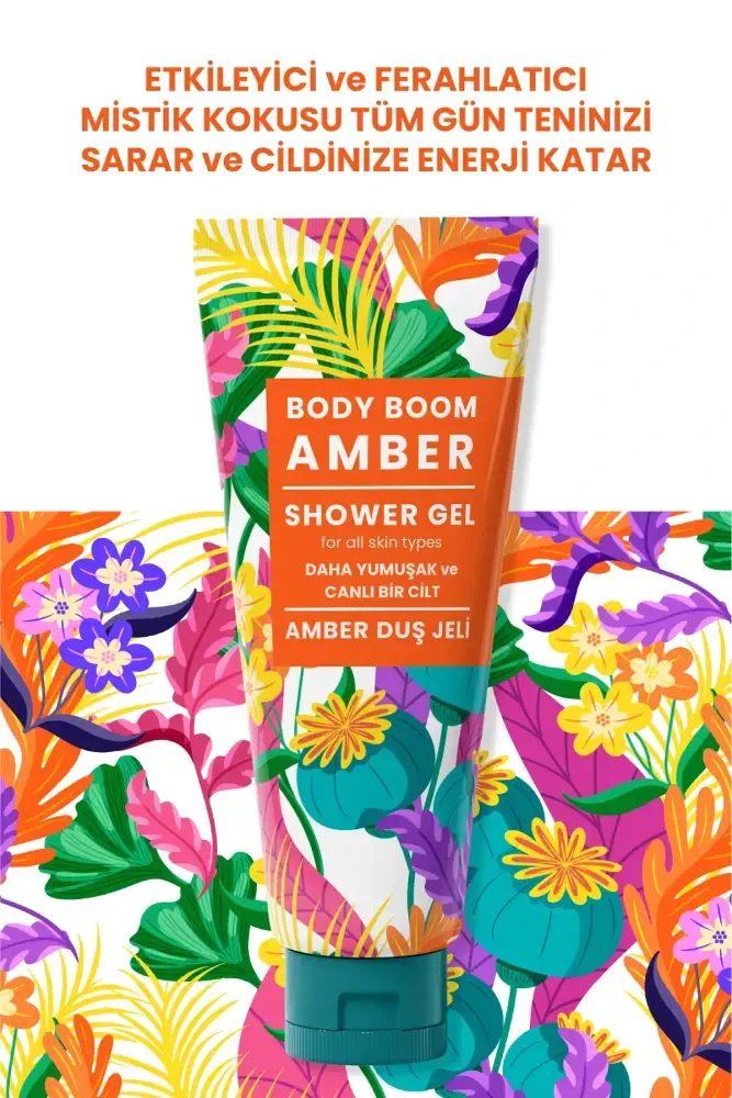BODY BOOM Amber Duş Jeli 250 ML - 3