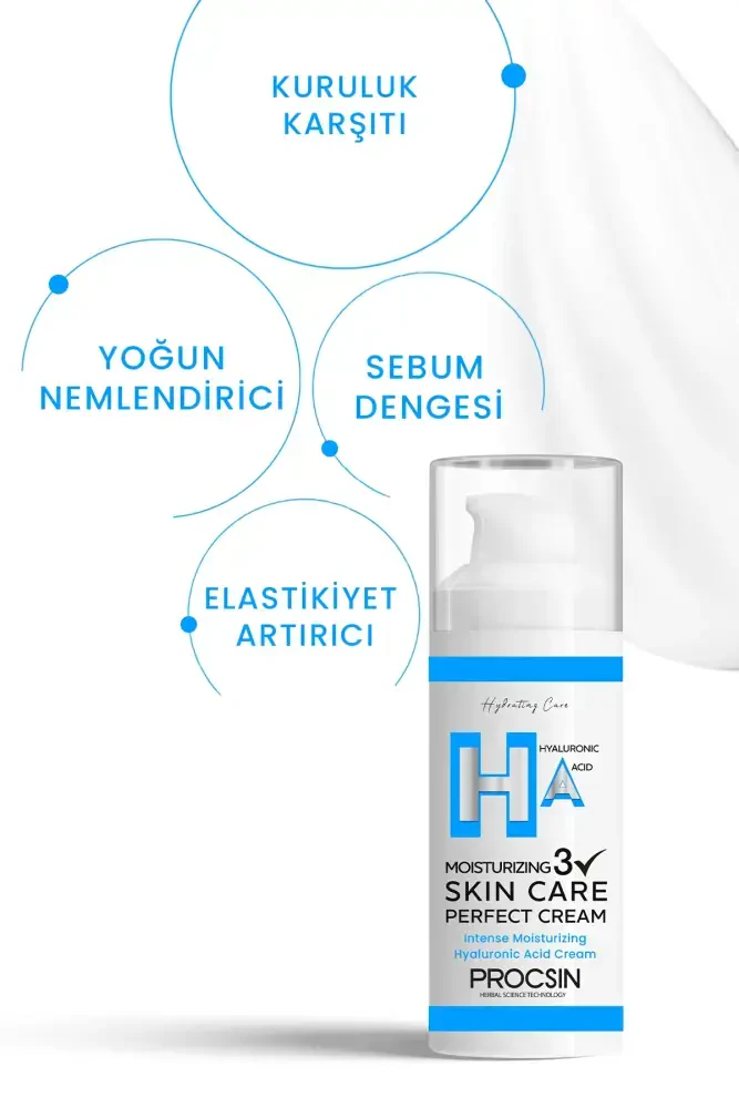 PROCSIN Intense Moisturizing Hyaluronic Cream 50 ML - 3