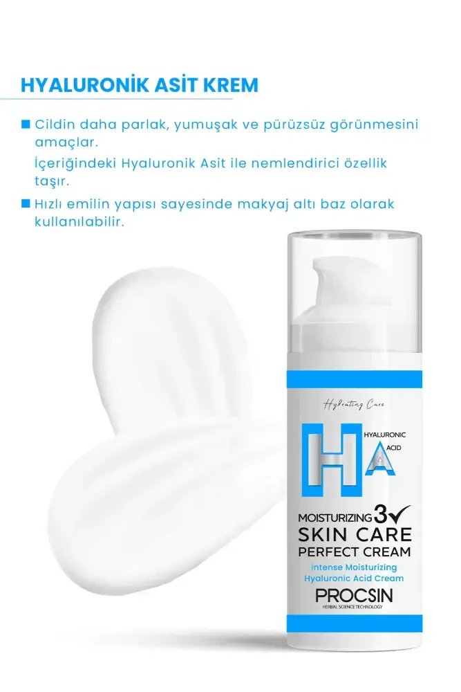 PROCSIN Intense Moisturizing Hyaluronic Cream 50 ML - 4