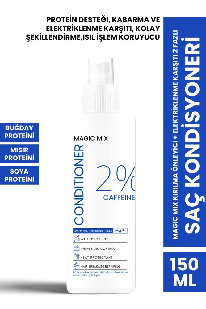 PROCSIN Magic Mix Kırılma Önleyici + Elektriklenme Karşıtı 2 Fazlı Saç Kondisyoneri 150ML - 1